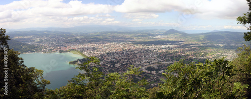 Quadro em tela vue aerienne annecy