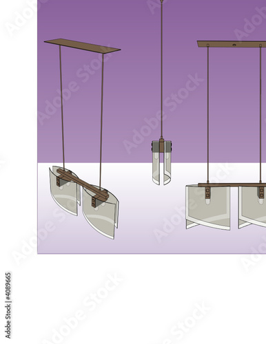 vector de lamparas