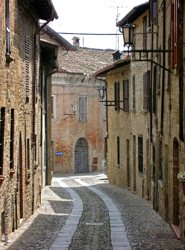 Fototapeta Naklejka Na Ścianę i Meble -  Castell’Arquato, Piacenza, Italy
