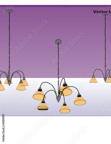 vector de lamparas