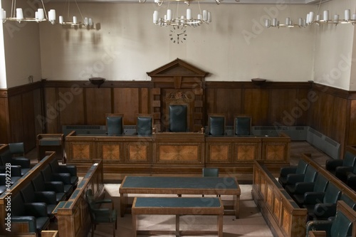 Canvas Print court room, council chambers