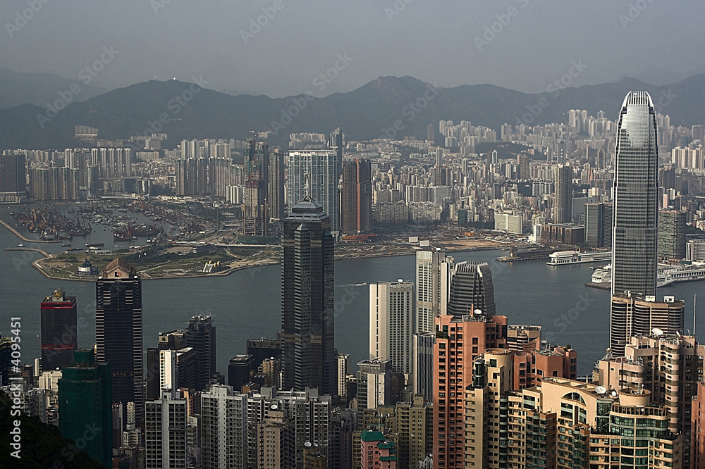 Hongkongs Skyline