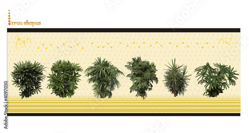 vector de plantas