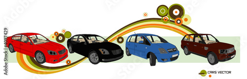 vector de automoviles