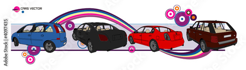 vector de automoviles
