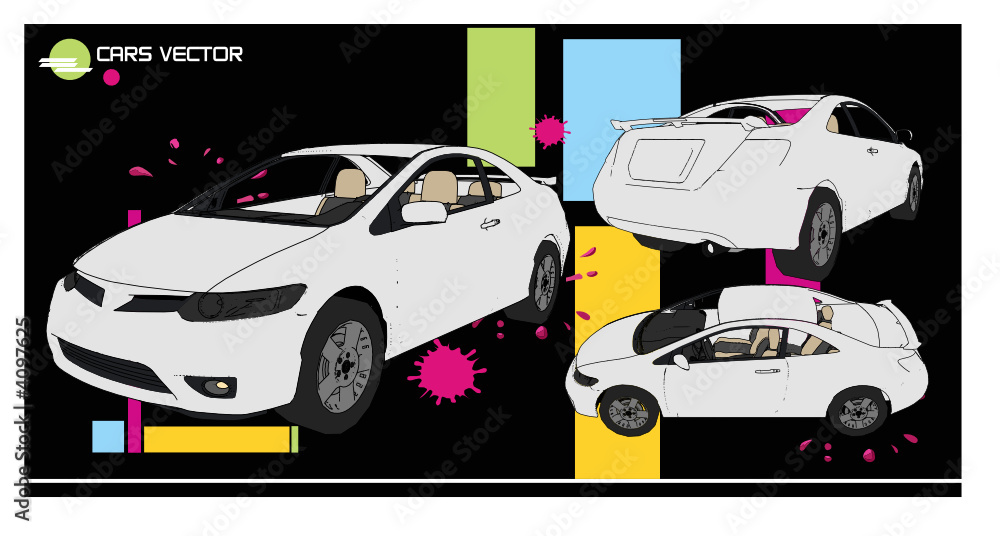 vector de un automovil