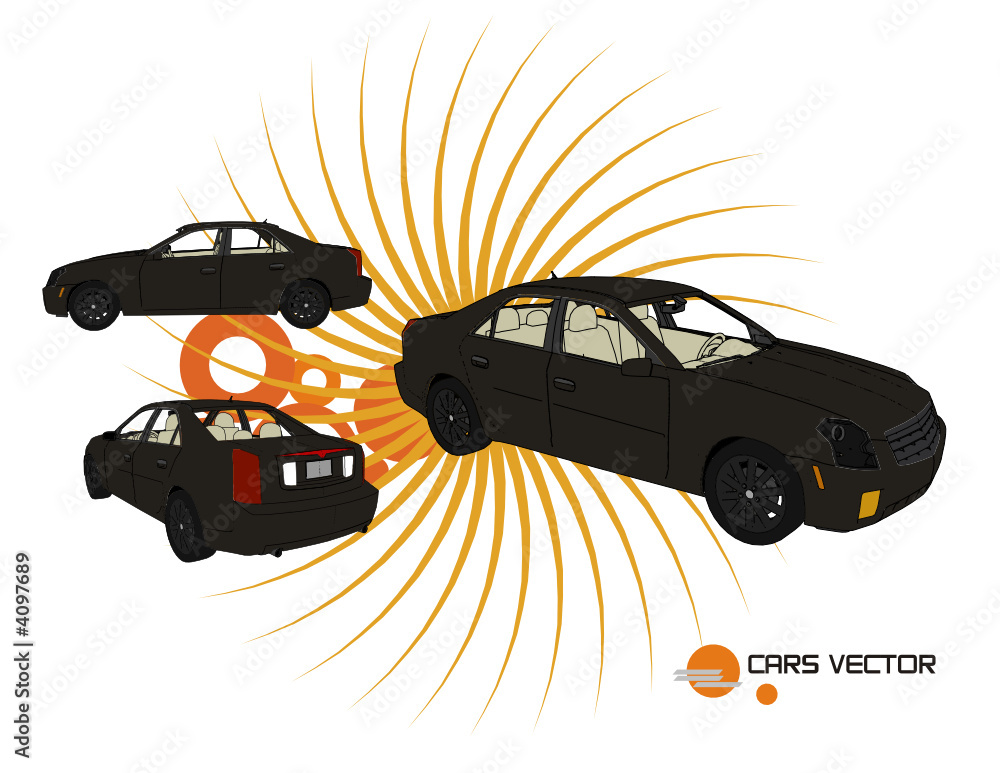 vector de automovil