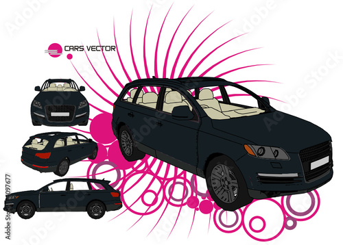 vehiculo en vector