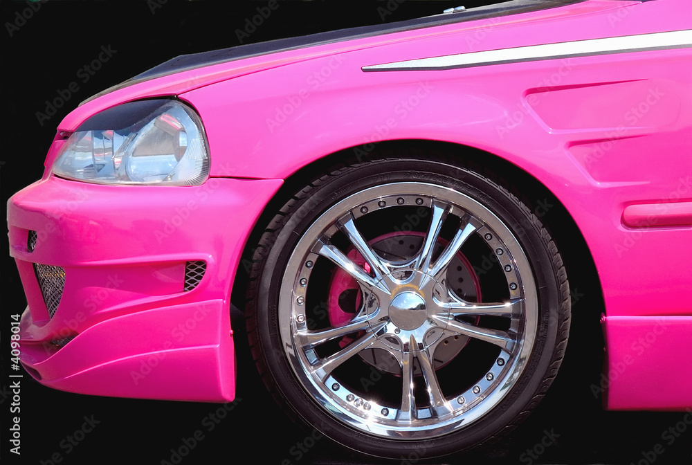 Hot Pink Wheels