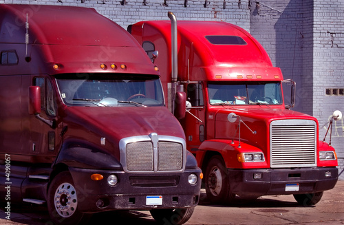 Trucks at Docks