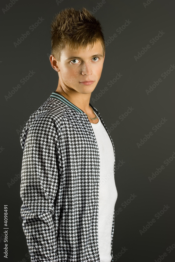 Handsome fashion boy Handsome fashion boy