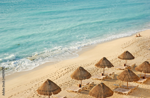 the beach in the caribbean