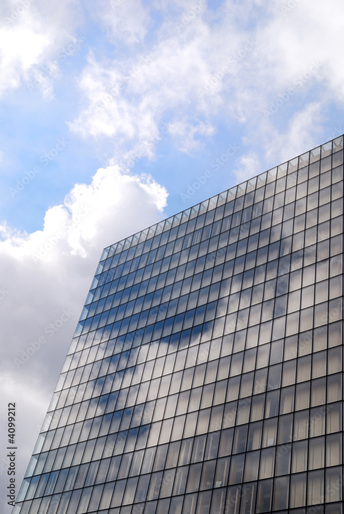 white building and window on blue sky white building and window on blue sky
