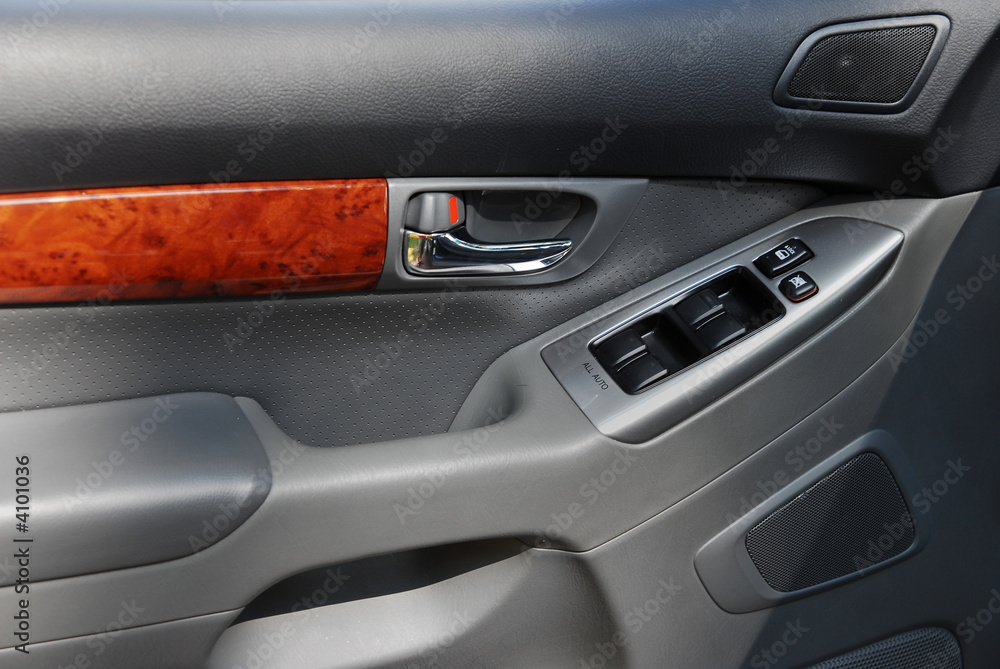 Fototapeta premium car door inside