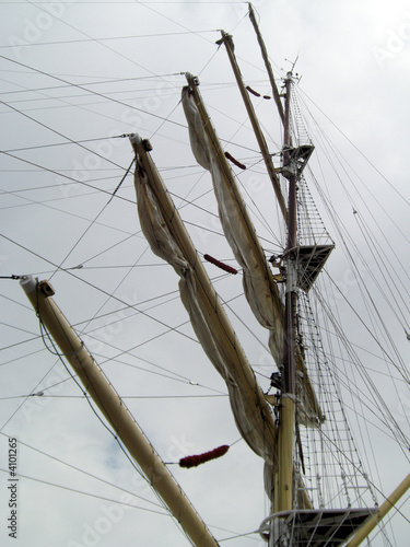 tauwerk segelschiff photo