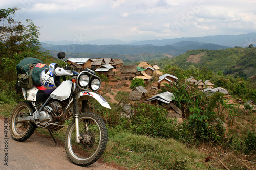 Dorf im Norden Laos