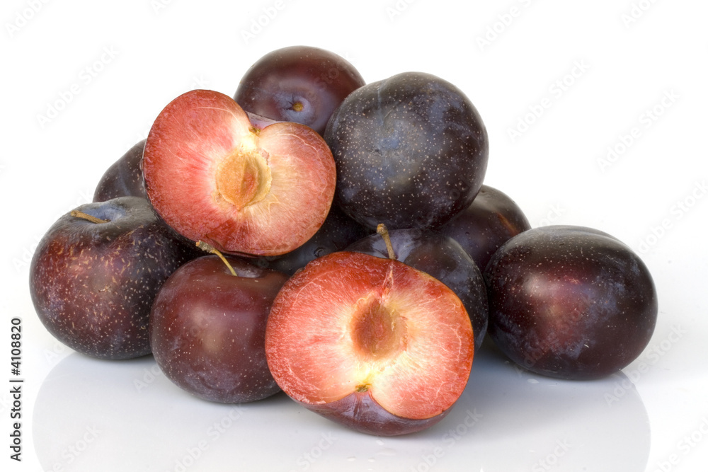 Plums, summer fruits,