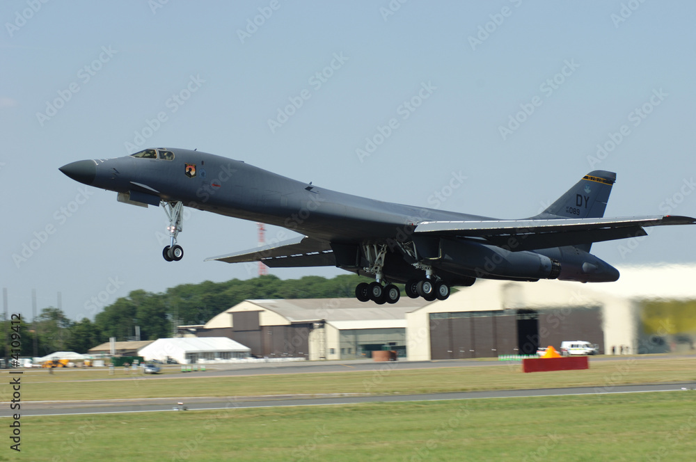 Bomber on Take off Bomber on Take off