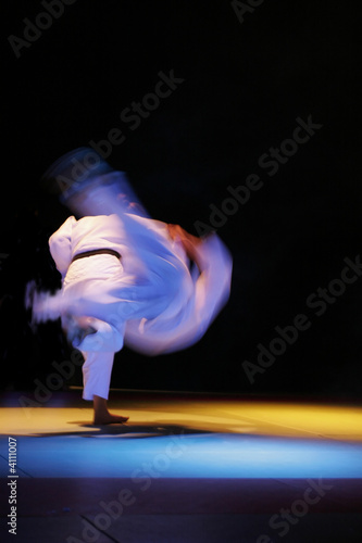 Projection en judo