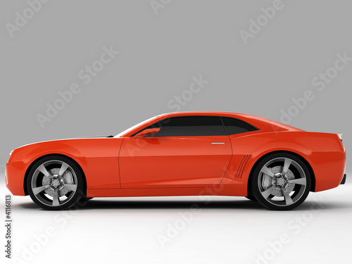 red sports car