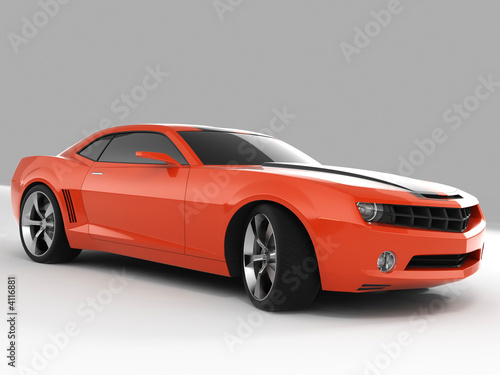 red sports car