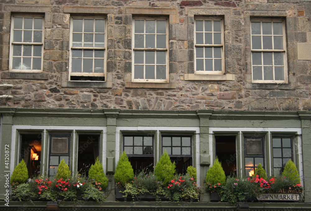 Fototapeta premium Royal Mile architecture