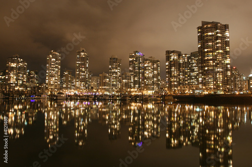 Glowing Waterfront City