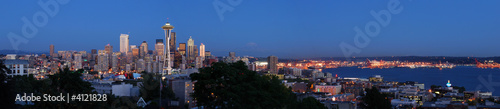 Panorama View of Seattle