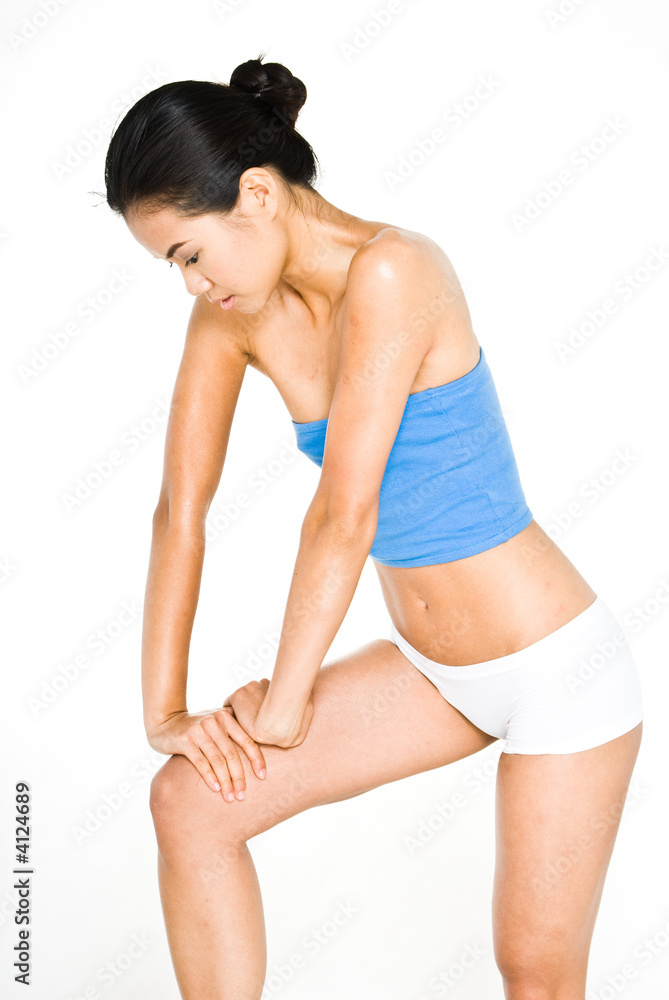 Fototapeta premium Stretching 2