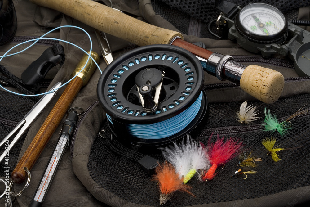 Fototapeta premium Leisure time, fishing