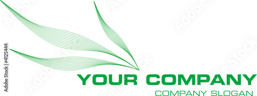 logo mit organischen elementen