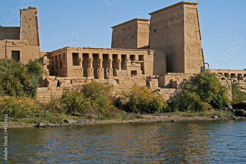 Island view of Philae temple - Aswan Egypt