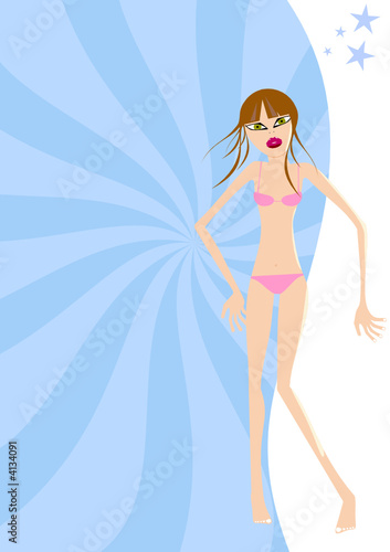 bikini mädchen frau