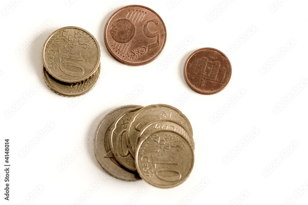 euro coins euro coins