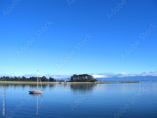 blue sky at nelson