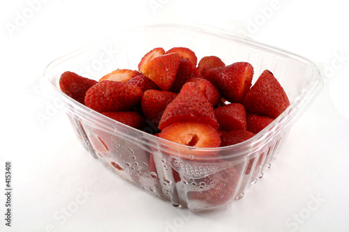 Strawberries in Clear Carton