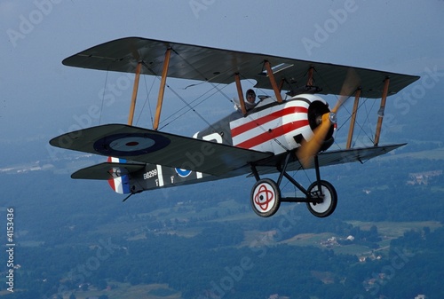 Biplane fighter photo