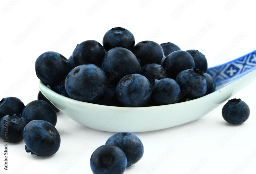 spoonful of blueberries spoonful of blueberries