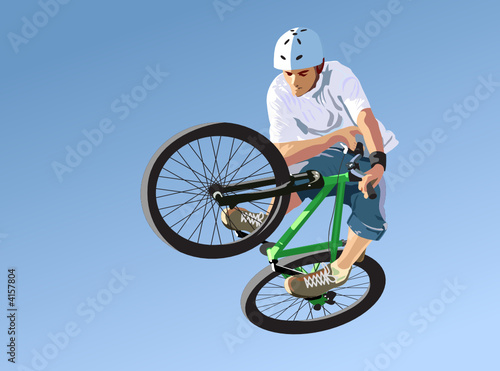 Competitions on dirt jumping.