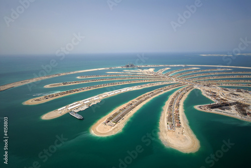 Development Of The Palm Jumeirah In Dubai photo