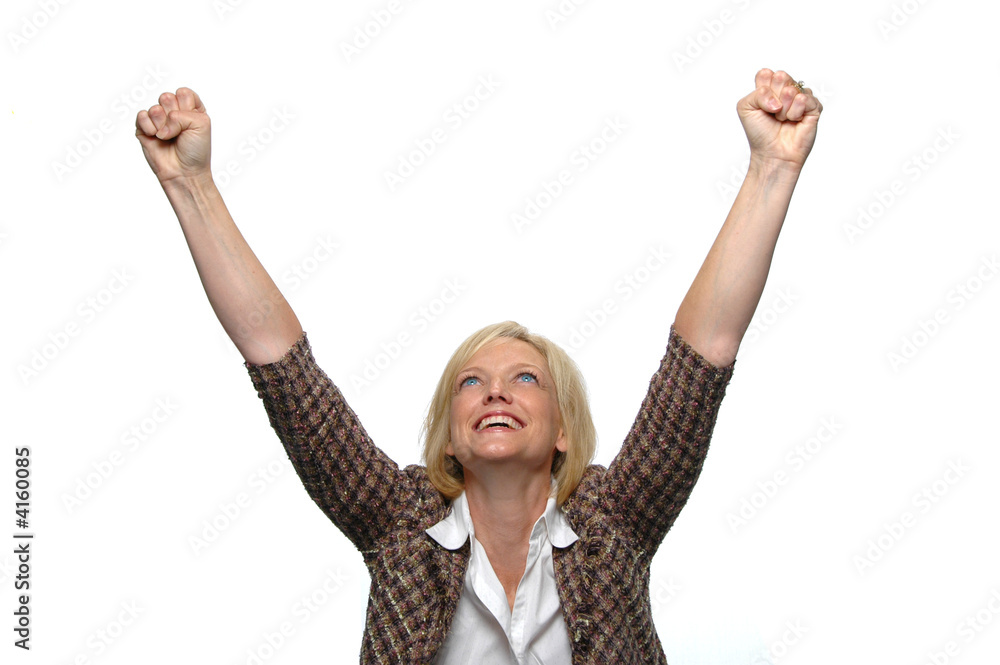Φωτογραφία Businesswoman celebrating