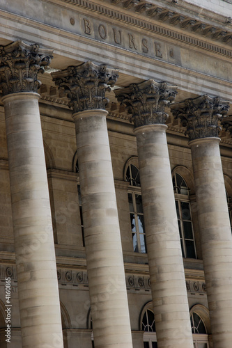 Obraz na płótnie La bourse à Paris w salonie