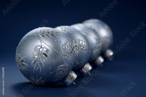 Blue Christmas Tree Ornaments