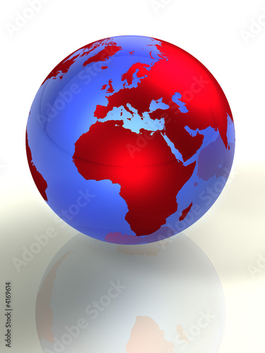 Africa and europe continents