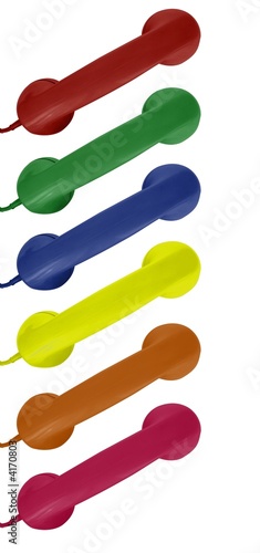 colorful receivers