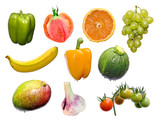 fruits and vegetables mix