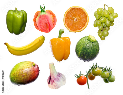 fruits and vegetables mix