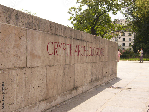 Notre-Dame de Paris - Crypte archeologique photo