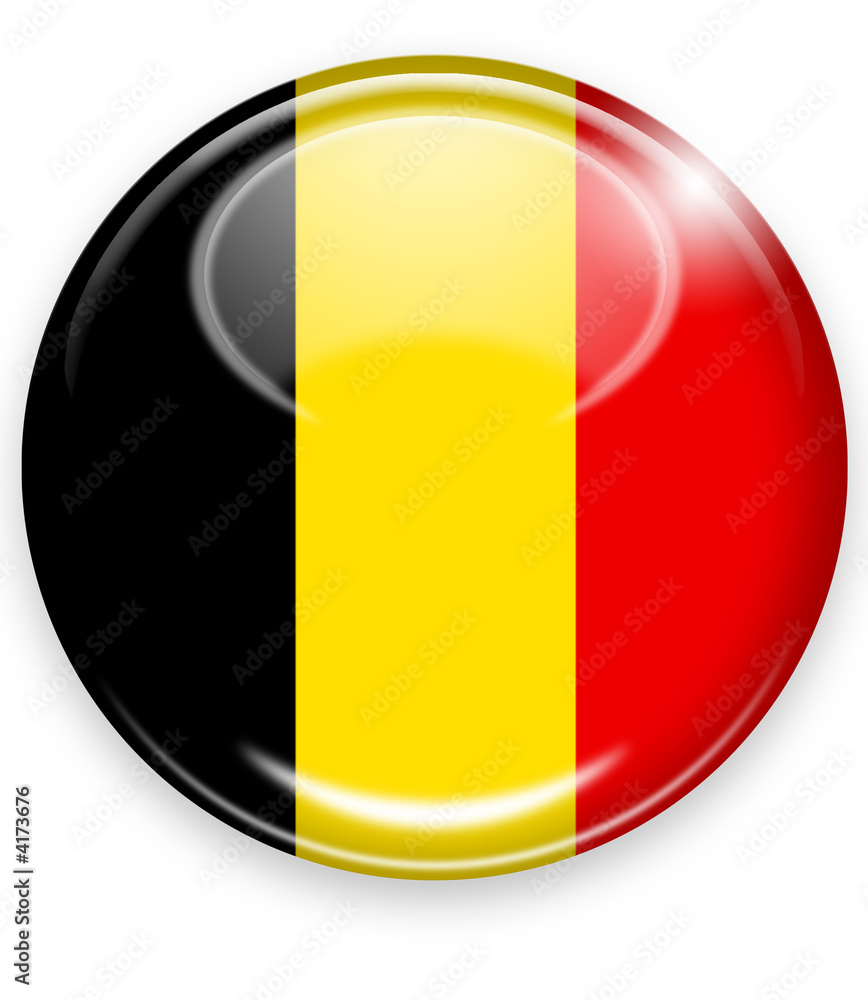 Fototapeta premium belgien button