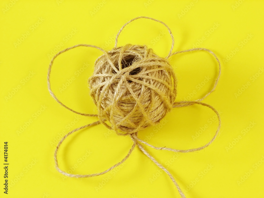 flower from string flower from string